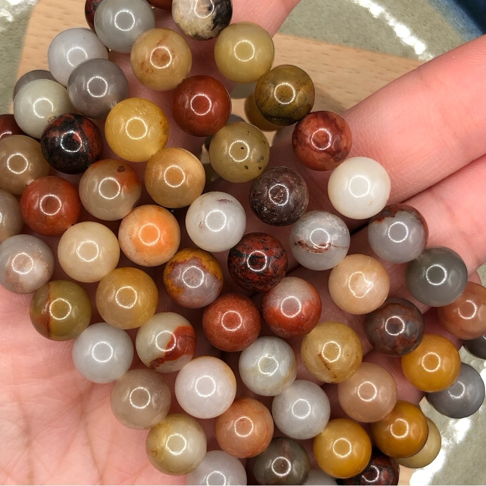 Colorful Jade Crystal Bracelet